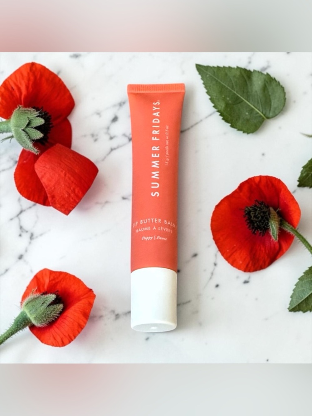 🧡SUMMER FRIDAYS🧡Lip Butter Balm in Poppy/NIP